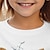 billiga Toppar-Flickor 3D Hund T-shirt Skjortor Kortärmad 3D-tryck Sommar Aktiv Mode söt stil Polyester Barn 3-12 år Rund hals Utomhus Ledigt Dagligen Normal