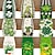 Χαμηλού Κόστους Τραβέρσες (Ράνερ)-πράσινο τυχερό τριφύλλι st. patrick&#039;s day table runner, εποχιακή ανοιξιάτικη εορταστική διακόσμηση τραπεζαρίας κουζίνας για διακόσμηση πάρτι εσωτερικού χώρου