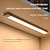 Недорогие шкаф свет-Ультратонкая умная перезаряжаемая лампа с датчиком человеческого тела, боковой источник света, магнитная самоклеящаяся лента, светодиодная полоса для гардероба, винного шкафа