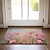 Χαμηλού Κόστους Τελαμότες-πολύχρωμα λουλούδια πατάκια δαπέδου που πλένονται χαλιά μαξιλάρι κουζίνας αντιολισθητικό χαλί λαδιού χαλάκι εσωτερικού χώρου υπαίθριο χαλάκι διακόσμηση κρεβατοκάμαρας χαλάκι μπάνιου χαλί εισόδου