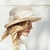abordables Sombreros de fiesta-Sombreros Hebra fibra sintética Sombrero de copa Sombrero para el sol Boda Fiesta de Té Elegante Boda Con Cuentas Corte Celada Sombreros