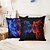 cheap Animal Style-Tiger Double Side Cushion Cover 1PC Soft Decorative Square Throw Pillow Cover Cushion Case Pillowcase for Bedroom Livingroom Superior Quality Indoor Cushion for Sofa Couch Bed Chair