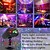 billige Scenelys-festlys diskoteklyslydaktiveret strobelys med fjernbetjening scenelysdj-lys forskellige mønstre projektoreffekt til bar klub fødselsdagsfester juleferie festpynt