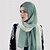 billige Arabisk muslim-Dame Sjale Hijab skjerf Dubai islamsk Arabisk Muslim Ramadan Voksne Hodeplagg