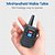 billige Walkie-talkies-baofeng mini walkie talkie uhf 400-470mhz håndholdte dual band radioer bf-c50 16 kanals lang rækkevidde 5w tovejs radio med oplader