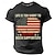 cheap Men&#039;s 3D T-shirts-Graphic American Flag Men&#039;s Street Style 3D Print T shirt Tee Sports Retro Vintage Casual Outdoor Holiday Going out T shirt Black Navy Blue Army Green Short Sleeve Crew Neck Shirt Spring &amp; Summer