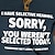 abordables t-shirt henley pour hommes-J&#039;ai une audience sélective Désolé que vous n&#039;ayez pas été sélectionné aujourd&#039;hui Argot drôle du quotidien Décontractées Marrant Homme 3D effet Chemise Henley Shirt T-shirt gaufré T-shirt T-shirt