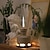 olcso Dekoratív fények-okos petróleum lámpa újratölthető bár asztali lámpa éjszakai fény antik hangulatlámpa 10 mód tompított fény ajándék dekoratív asztali lámpa