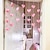 economico Tende e tendaggi-soffice ghirlanda di cuori rosa decorazione da appendere alla porta tenda da porta in peluche carino principessa