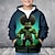 cheap Boy&#039;s 3D Outerwear-Boys 3D Graphic Hoodie Coat Outerwear Long Sleeve Fall Winter Active Streetwear Cool Polyester Kids 3-12 Years Zip Street Daily Regular Fit