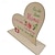 abordables Cadeau de fête des mères pour les femmes-cadeaux pour la fête des femmes 3 pièces vente chaude transfrontalière nouveaux ornements en bois en forme de coeur pour la fête des mères produits artisanaux en bois peints aux uv produits créatifs