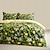 cheap Exclusive Design Bedding-L.T.Home 100% Cotton Sateen Duvet Cover Set Reversible Premium 300 Thread Count Fruit inspired by William Morris Elite Bedding Set