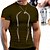 cheap Men&#039;s-Set with Men&#039;s Compression Shirt Running Shirt Short Sleeve Tee Portable USB Rechargeable Protein Shaker Bottle 2 PCS Men Activewear Fashion Sport