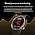 voordelige Smartwatches-iMosi X11 Slimme horloge 1.52 inch(es) Smart horloge Bluetooth Stappenteller Gespreksherinnering Activiteitentracker Compatibel met: Android iOS Dames Heren Handsfree bellen Waterbestendig