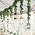 abordables Decoración del hogar-Paquete de 10 enredaderas colgantes falsas de 2 m para decoración de paredes exteriores, bodas y cumpleaños