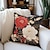 cheap Floral &amp; Plants Style-Floral 1PC Throw Pillow Covers Multiple Size Coastal Outdoor Decorative Pillows Soft  Cushion Cases for Couch Sofa Bed Home Decor