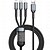 cheap Phone &amp; Accessories-Set of  Charging Cable and Cable Organizer, 100W Super Fast Charging Cable 3 in 1 Braided Data Cable for Xiaomi Huawei 6A Quick Charge Cable Support Data Transfer