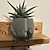 cheap Vases &amp; Basket-Smiling Plant Pot with Middle Fingers Up,Resin Plastic Ornaments Flower Pot, Planting Containers, Novelty Interesting Decorations, for Home Indoor Window, Desktop, Outdoor Patio Yard