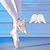 voordelige Danskleding-dames balletschoenen spitzen en spitzen dans en voor tenen zachte pads benodigdheden training prestatie praktijk linten platte hak roze veters volwassenen / satijn