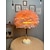 tanie Lampy stołowe-Lampa stołowa z piórami lampka nocna do sypialni kreatywne proste nowoczesne lampki nocne