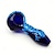preiswerte Raucherartikel-1 Stück handgefertigte Glaspfeife zum Rauchen blau im Dunkeln leuchtende Gecko-Glaspfeife Rauchpfeife Rauchzubehör