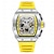 お買い得  機械式腕時計-onola メンズ機械式時計アウトドアスポーツファッションカジュアル自動自動巻き発光カレンダー防水シリコーンゲル時計