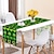 levne Běhouny na stůl-zelený šťastný trojlístek sv. Patrick&#039;s day table runner, sezónní jarní prázdniny dekorace kuchyňského jídelního stolu pro vnitřní venkovní dekorace na domácí párty