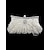 cheap Clutches &amp; Evening Bags-Women&#039;s Clutch Evening Bag PVC Alloy Valentine&#039;s Day Wedding Party Rhinestone Pearls Solid Color White