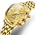 levne Quartz hodinky-OLEVS Dámské Křemenný Sportovní Obchodní Wristwatch Svítící VODĚODOLNÝ Světový čas Ozdoby Pásek z nerezové oceli Hodinky