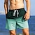 voordelige heren zwembroek-Voor heren Boardshorts Zomer korte broeken Strandshorts Zwembad Zomerstrand zwemmen Zacht Comfortabel Zak Trekkoord Elastische taille Verloop Korte Gymnastiek Casual Sportkleding Blozend Roze Rood