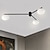 Недорогие Потолочные светильники-подвесной светильник, стеклянный шар, латунный потолочный светильник, потолочная люстра современного индустриального искусства, близко к потолку, светильники для кухни, гостиной, столовой, спальни