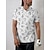 preiswerte Designer-Kollektion-Herren poloshirt Weiß Kurzarm Sonnenschutz Shirt Karikatur Golfkleidung, Kleidung, Outfits, Kleidung