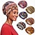 economico Accessori per acconciature-cappello pullover da donna, cappello da notte stampato africano, strato interno colorato a doppio strato, cappello elastico regolabile per la protezione dei capelli