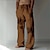 cheap Men&#039;s Cotton Linen Pants-Men&#039;s Trousers Summer Pants Beach Pants Drawstring Elastic Waist Front Pocket Graphic Skull Comfort Soft Casual Daily Fashion Hawaiian 2 3