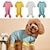abordables Ropa para perro-Bixiong-pijamas elásticos de tamaño cómodo para perro y gato, pijamas de peluche para mascotas, ropa para patas, ropa para el hogar