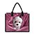 cheap Graphic Print Bags-Women&#039;s Handbag Tote Boston Bag Polyester Shopping Daily Holiday Print Large Capacity Lightweight Dog Red Blue Green