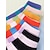 voordelige sokken9-6 paar damessokken met ronde hals, werkvakantie, retro, katoen, sportief, eenvoudig, casual, schattig sportsokken