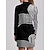 ieftine Colecția de designer-Pentru femei Tricou POLO Negru Manșon Lung Topuri Dunga Vestimenta Golf Doamnelor Haine Ținute Poartă Îmbrăcăminte