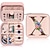 cheap Jewelry &amp; Cosmetic Storage-Mini Travel Jewelry Case Jewelry Box Jewelry Organizer, Pink Gifts for Women Mom Grandma Friends Sister in Law Gifts, Valentine&#039;s Day Anniversary Birthday Gift for Women Her Wife Girlfriend Letter A-Z