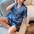 billiga Kigurumi-Vuxna Pyjamas Nattkläder Ensfärgat Onesie-pyjamas Mode Ledigt vardag Issilke Cosplay För Dam Dagliga kläder Pyjamas med djur Tecknad serie