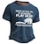 Χαμηλού Κόστους Ανδρικά 3D T-shirts-Γραφική Αρκούδα Γράμμα Καθημερινά Υψηλής Ποιότητας Ρετρό / Βίντατζ Ανδρικά 3D εκτύπωση Μπλουζάκι Υπαίθρια Αθλήματα Αργίες Εξόδου Κοντομάνικη μπλούζα Βαθυγάλαζο Πράσινο Χακί Σκούρο μπλε Κοντομάνικο