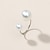Χαμηλού Κόστους Φορητά αξεσουάρ-μαργαριτάρι νύφη βραχιόλι κολιέ σκουλαρίκι δαχτυλίδι τσάντα χειρός κοσμήματα σετ με 6 σετ διαμαντιών για γυναίκες