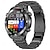 tanie Smartwatche-Inteligentny zegarek x100 mężczyźni połączenie bluetooth 1.43 calowy zegarek na rękę z dużym ekranem ekg poziom glukozy we krwi monitorowanie zdrowia sport smartwatch fitness
