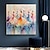 Недорогие Картины с людьми-красивая балерина танцовщица настенная живопись ручная роспись маслом танцевальный стиль холст балерина настенное искусство современный дизайн холст для дома без рамки