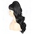 abordables Perruques de déguisement-Perruques femmes perruques de ruche noire perruque bouffante longue ondulée Halloween années 60 70 perruque de fête costumée