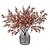 economico Home decor-seta gypsophila fiore artificiale bouquet ibrido eucalipto fiori finti decorazioni per la casa rosa di seta fiori a mano per la cerimonia nuziale fiori artificiali 10 pezzi