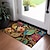 זול שולחנות-בוהמייני paisely מחצלות שטיחים שטיחים שטיחים רחיצים למטבח שטיח עמיד בפני החלקה שמן שטיח מקורה חיצוני מחצלת עיצוב חדר שינה חדר רחצה שטיח כניסה שטיח