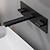 お買い得  浴室・洗面台用水栓金具-バスルームのシンクの蛇口 - 壁式 / 組み合わせ式 電気メッキ 室内側取付け 二つのハンドル三穴Bath Taps