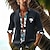 cheap Men&#039;s Hawaiian Shirt-Palm Tree Men&#039;s Resort Hawaiian Casual 3D Printed Shirts Daily Wear Going out Weekend Spring Turndown Long Sleeve Black, White, Pink S, M, L Polyester Slub Fabric Shirt
