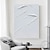 billige Abstrakte malerier-håndmalt veggkunst abstrakt hvitt oljemaleri på lerret moderne oljemaleri håndmalt stort oljemaleri veggkunst for hjemmeinnredning klar til å henge eller lerret
